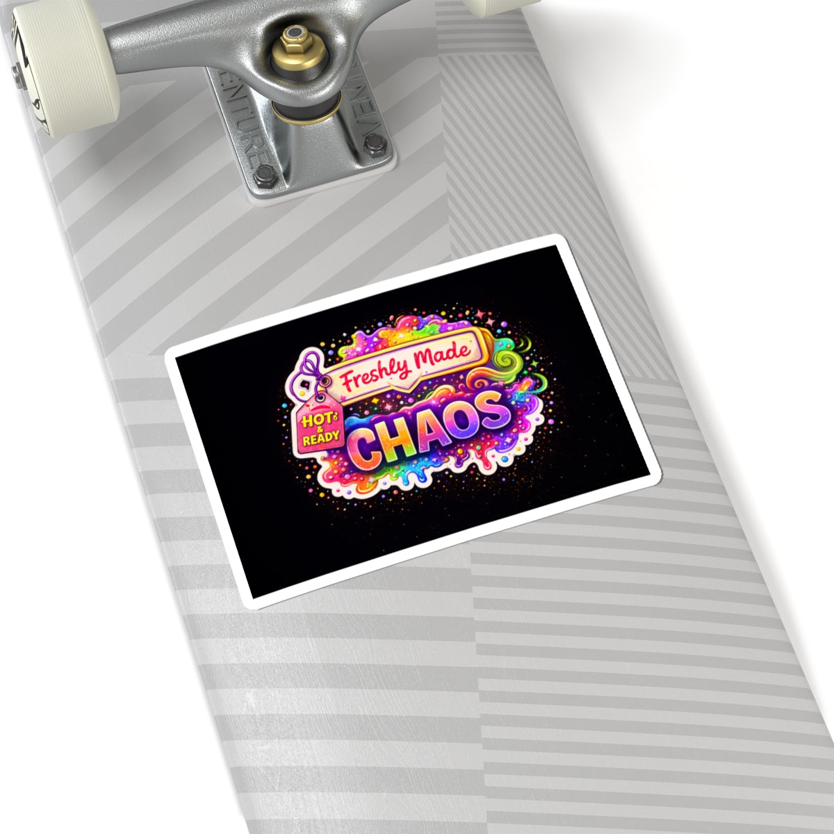 Freshly Made Chaos Sticker | Kiss-Cut Vinyl Sticker