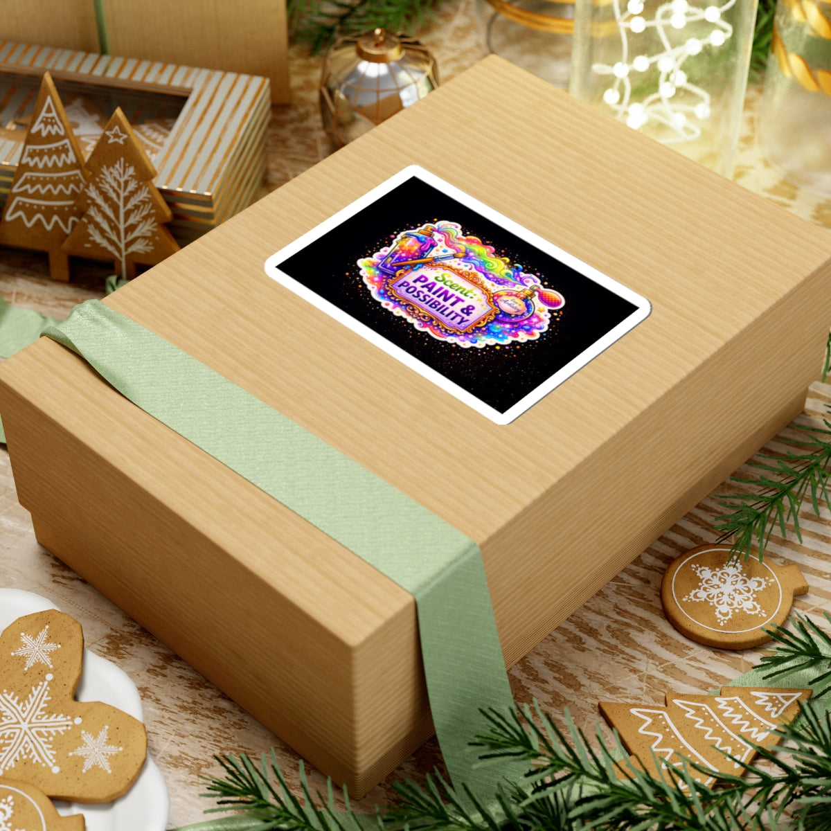 Paint & Possibility sticker | Kiss-cut vinyl art sticker