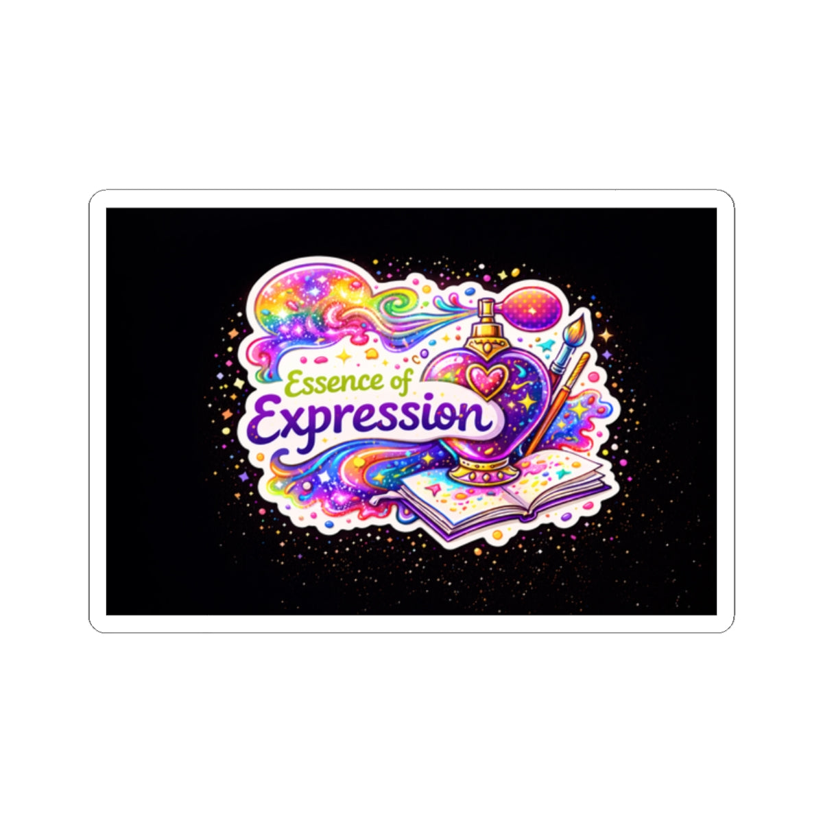 Essence of Expression Sticker | Kiss-Cut Sticker
