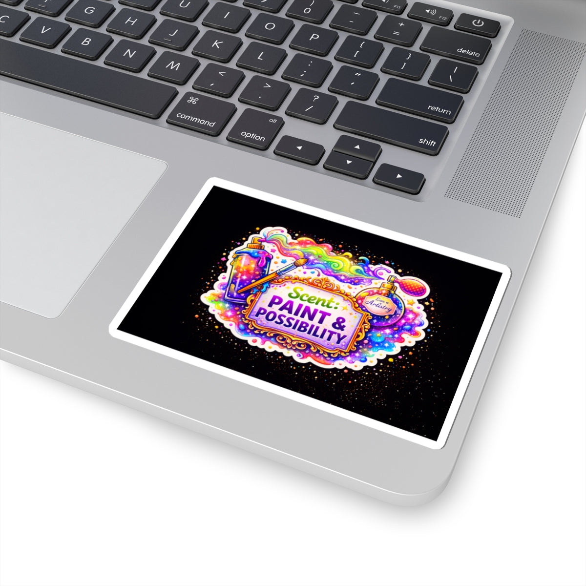 Paint & Possibility sticker | Kiss-cut vinyl art sticker